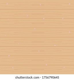 Beige Light Brown Wooden Background With Stars Vector Design
