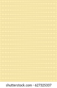 Beige low contrasting overlay background composed of small rectangles in horizontal strips, vector EPS 10