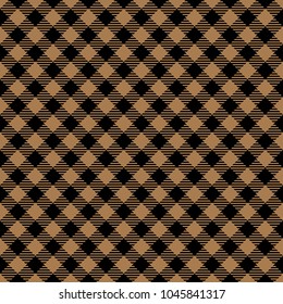 Beige Lumberjack Buffalo Plaid Pattern