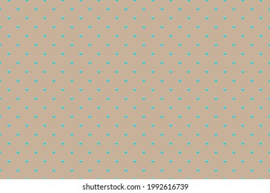 Beige luxury background with blue beads. Vector illustration. 