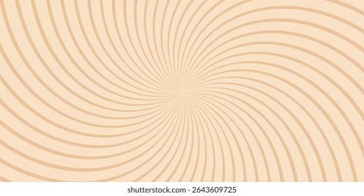 Beige marble acrylic swirl seamless pattern. Coffee latte, caramel, ice cream texture. 1970s trippy psychedelic waves print background. 