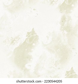 Beige Marble Background. White Abstract Watercolor. White Marble Texture. Light Alcohol Ink Splash Floor. Beige Yellow Grunge. Beige Water Color Background. Light Rock Stone. Vector Seamless Painting