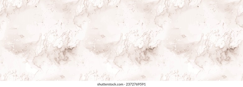 Beige Marble Pattern. Beige Alcohol Ink Background. White Marble Watercolor. Light Rock Slate. White Abstract Background. Light Water Color Splash Paint. Fluid Vector Texture. Vector Abstract Painting