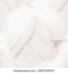 Beige Marble Pattern. Brown Marble Watercolor. Beige Vector Pattern. Cream Wall Stone. Beige Water Color Repeat Paint. Cream Alcohol Ink Watercolor. Light Gradient Background. Vector Seamless Template