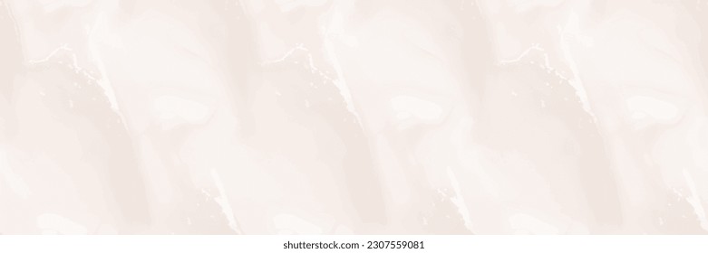 Beige Marble Pattern. Light Gradient Watercolor. White Marble Background. Beige Alcohol Ink Watercolor. Light Yellow Ceramic. White Water Color Repeat Wall. Light Tile Paint. Vector Abstract Template