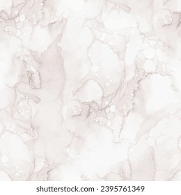 Beige Marble Texture. Light Gradient Watercolor. Beige Alcohol Ink Watercolor. Cream Soft Slate. Brown Marble Background. Light Vector Splash. Cream Water Color Splash Stone. Vector Seamless Painting