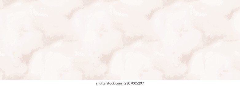 Beige Marble Texture. Light Seamless Watercolor. Fluid Vector Texture. White Rock Floor. Light Marble Background. White Alcohol Ink Background. Beige Water Color Marble Slate. Vector Seamless Painting