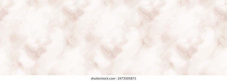 Beige Marble Texture. White Pale Wall. Light Marble Background. White Gradient Watercolor. Beige Alcohol Ink Marble Floor. Light Water Color Watercolor. Light Vector Grunge. Vector Abstract Template