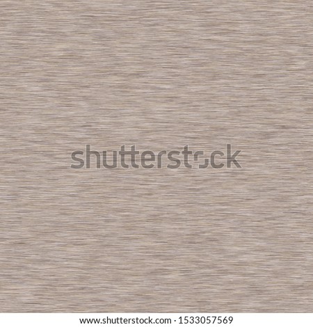 Beige Marl Variegated Heather Texture Background. Vertical Blended Line Seamless Pattern. For T-Shirt Fabric, Dyed Organic Jersey Textile, Triblend Melange Fibre All Over Print. Vector Eps 10  
