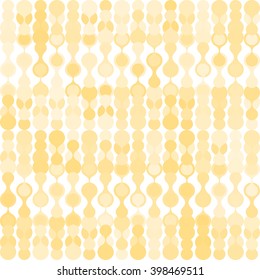 Beige metaball seamless pattern