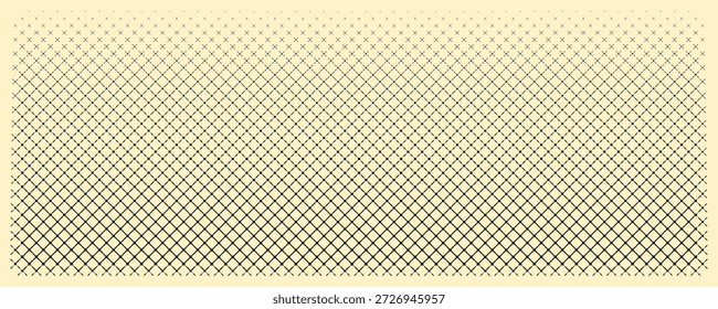 Textura de rejilla de punto de semitono minimalista beige