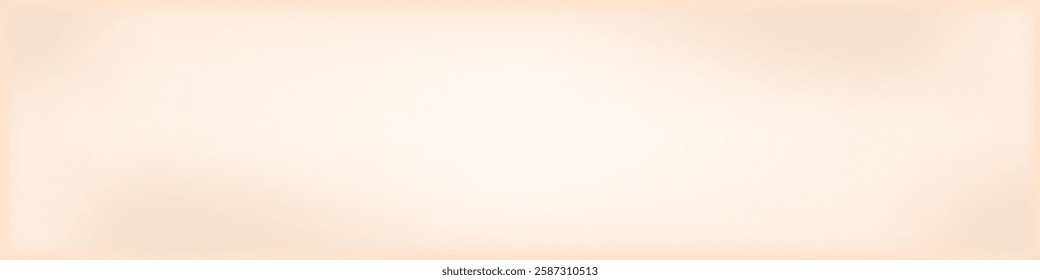 Beige nude pearl background with shadows, Peach soft shade, Minimalistic universal template ivory background, Vector illustration.
