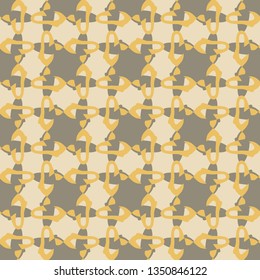 Beige ornament. Patterns for web, textile and wallpapers. Abstract background. Fashion graphics.