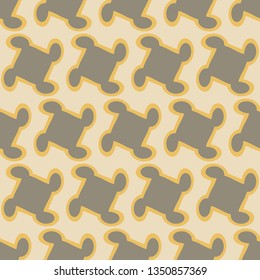 Beige ornament. Patterns for web, textile and wallpapers. Abstract background. Fashion graphics.