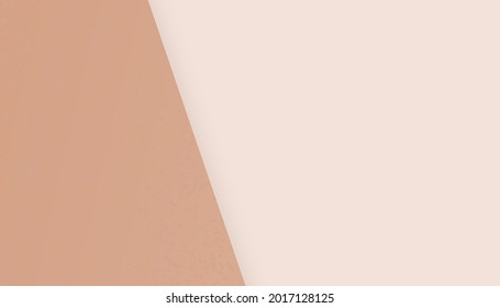 Beige paper background with copy space. Vector wallpaper illustration.