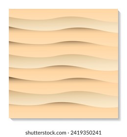 Beige paper texture background. Vector illustration. Eps 10. Easy to edit.