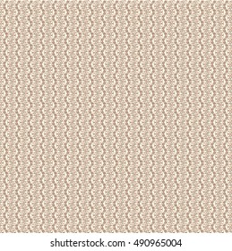 Beige paper with zigzag stripes and filigree. Abstract vector.