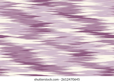 Beige pink purple ikat blur line, ornament seamless cloth print dynamic textile draw stripe abstract wave canvas colorful grunge beautiful pattern endless hand ogee fashion ethnicity