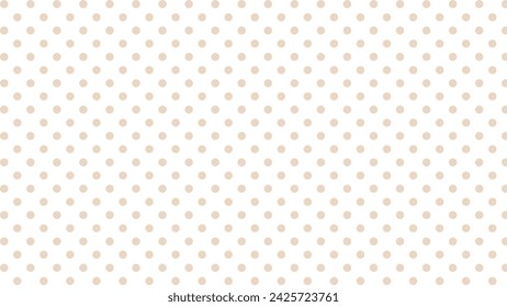Lunares beige en el fondo blanco