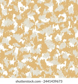 Beige Repeated Artistic Vector Pattern. Khaki Seamless War Graphic Clouds. Black Camouflage Seamless Pattern. Green Repeated Military Vector Print. Camouflage Texture Camoflage