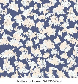 Fondo de pantalla gráfico de círculo repetido beige. Patrón sin costuras de camuflaje marrón. Estampado de Vector negro sin costuras. Patrón gráfico Abstractas repetido del desierto del camuflaje. Camoflaje