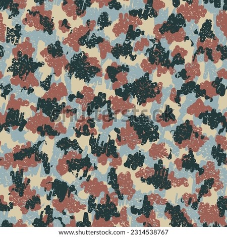 Beige Repeated Monochrome Vector Art. Camouflage Texture Green Seamless Camo Graphic Backdrop. Khaki Camouflage Seamless Pattern. Brown Seamless Abstract Vector Wrapping. Camoflage