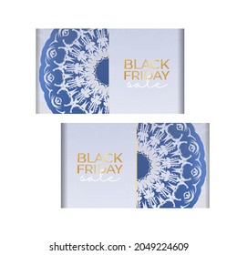 Beige Round Pattern Black Friday Sale Advertising