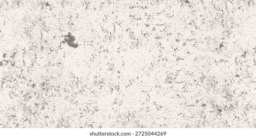 Textura gradiente de areia bege. Fundo de ruído granulado. Fundo de areia pontilhado grunge. Papel de parede de sobreposição de partículas de poeira de grão de vetor. Minúsculas manchas de luz, manchas e pontos efeito de pó texturizado