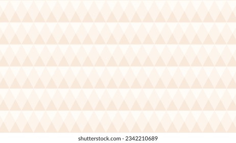 Beige seamless geometric pattern with triangles