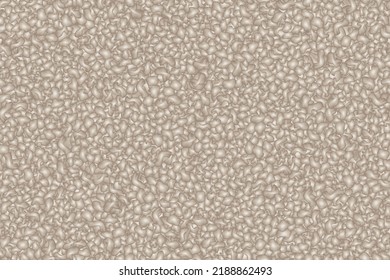 Beige sherpa seamless pattern with plush texture. Sheepskin vector background. Fur material. Cozy warm plaid. Fleece, velvet or flannel blanket. Faux animal wool swatch. Digital illustration