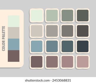 beige silver darkgray dimgray color palette, colour matching, rgb colors, harmonious colours catalog sample, design and edit idea