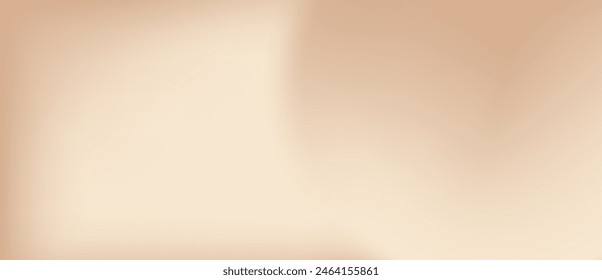 Degradado de esfera beige bg. Abstractas Diseño gráfico de fondo de burbuja desnuda. Anuncio de malla de gradación moderna pastel minimalista. Lujo elegante crema neutra o fondo de piel ilustración panorámica de Fondo de pantalla