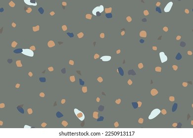 Punto Beige. Icono gráfico abstracto. Punto aleatorio sin inconvenientes. Punto de color pequeño. Marco aleatorio de nieve. Punto del vector. El Nene Pastel Se Desata. Fondo retro. Patrón Eps Geométrico. Patrón Polka de fondo.