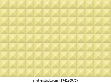 Beige squares background. Mosaic tiles pattern. Seamless vector illustration.