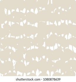 Beige stripe pattern. Vector shibori seamless print. Japanese watercolor background. Tie dye tile. Geometric seamless pattern. Hand drawn japan batik backdrop. Rustic stripe watercolour