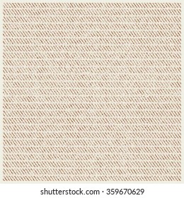 Beige striped background. Fabric texture. Abstract vector.