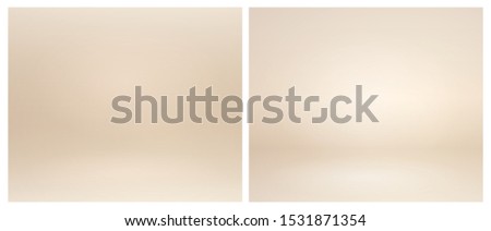 Beige studio lighting. Soft beige neutral 3d studio background. Warm soft light gold studio lighting. Photostudio soft box neutral lighting.