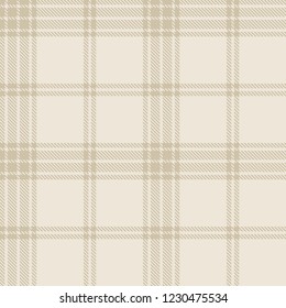 Beige tartan plaid Scottish seamless pattern.Texture from tartan, plaid, tablecloths, clothes, shirts, dresses, paper, bedding, blankets and other textile products.
