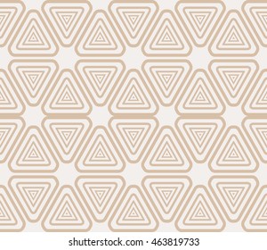 Beige tones. Abstract vector illustration with intricate geometric patterns. For interior decoration, textile industry, printing industry.
