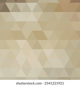 Beige Triangle Vector Background Image