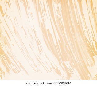 Beige vector background with brushstrokes