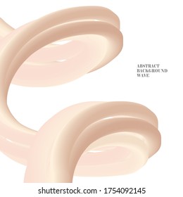 
beige wave background abstraction design element