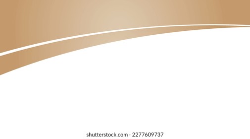 beiger Hintergrund. Für Bildschirmhintergründe, Cover, Webbanner, Poster, Plakate und lebendige Präsentation. Wave Design Hintergrund für Visitenkarte, Gutscheinvorlage, Textnachricht und Flyer. Eleganter Vektor