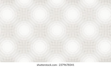 Fondo abstracto beige y blanco con círculos