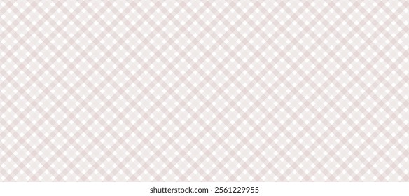 Beige and white diagonal fabric texture background