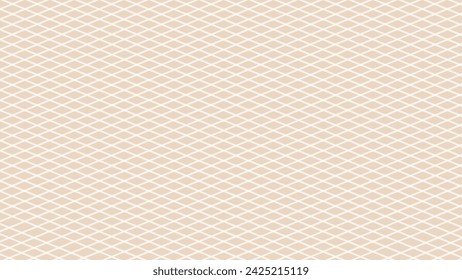 Beige and white diagonal plaid background