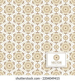 El diseño de los vectores de lujo beige y blanco es impecable. Ornamento, Tradicional, Étnico, Árabe, Turco, Indio. Ideal para tejidos y textiles, papel pintado, diseño de embalaje o cualquier idea deseada. 