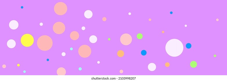 Beige White Multicolor Pastel Children Vibrant Illustration. Pink Dark Violet Purple Indigo Pattern. Green Rainbow Bordo Blue Circles Background. Color Red Bright Yellow Kids Play Composition.