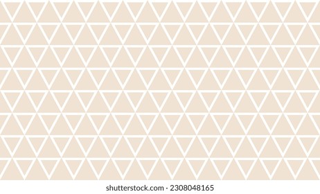 Beige and white seamless  geometric pattern