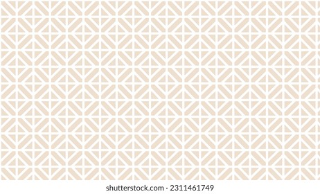 Beige and white seamless pattern with ornament